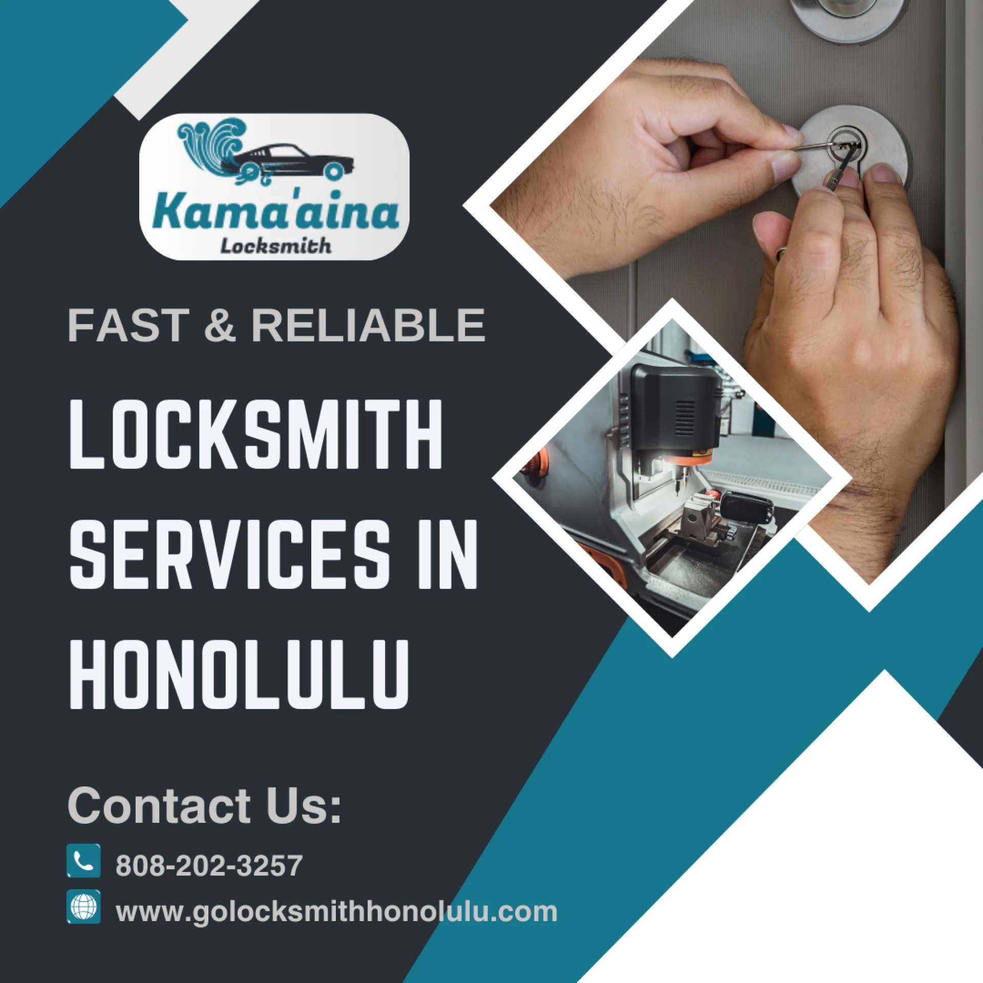 Local Honolulu Locksmith – 24/7 Security Support by Kamaaina Locksmith