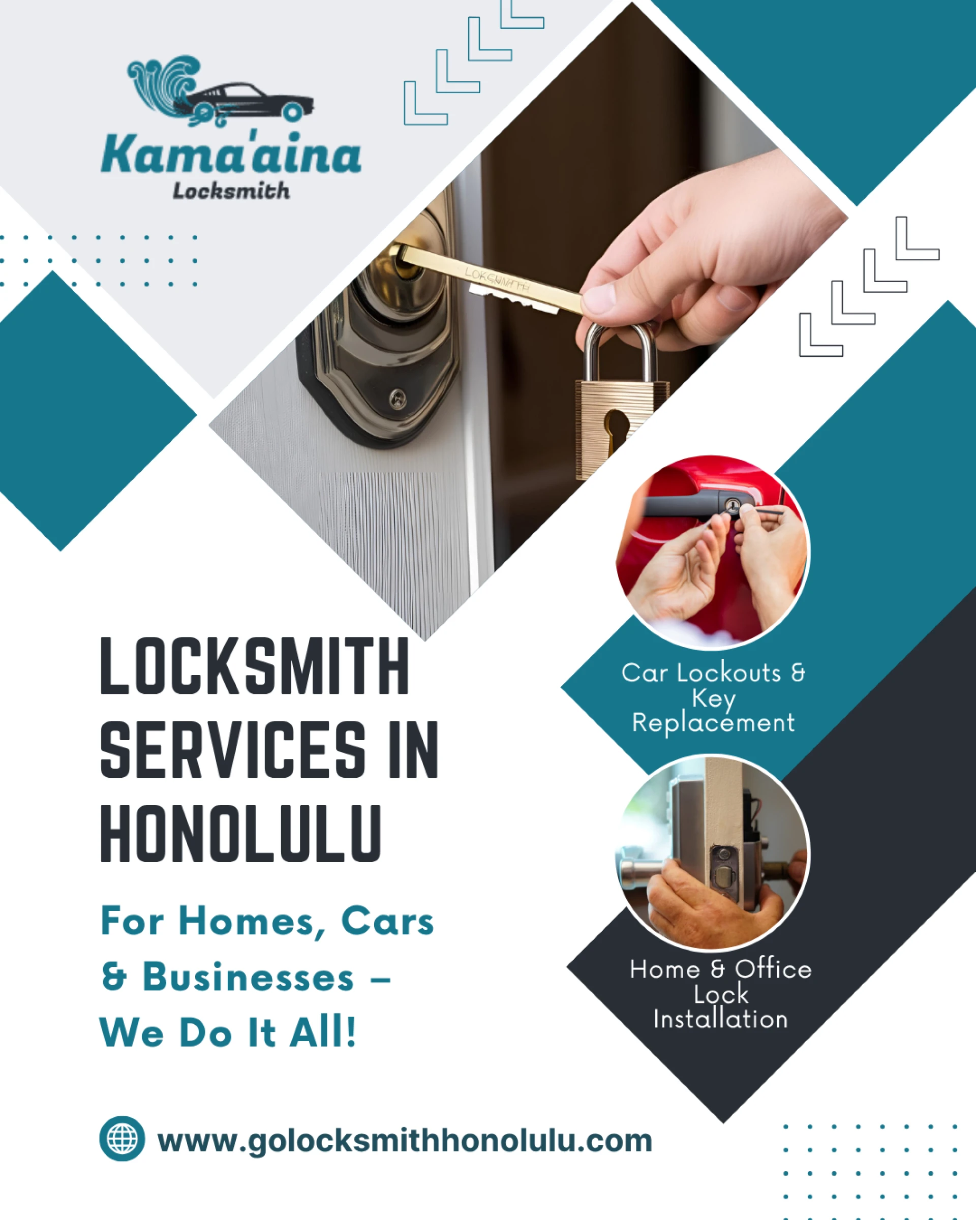 Local Honolulu Locksmith – 24/7 Security Support by Kamaaina Locksmith