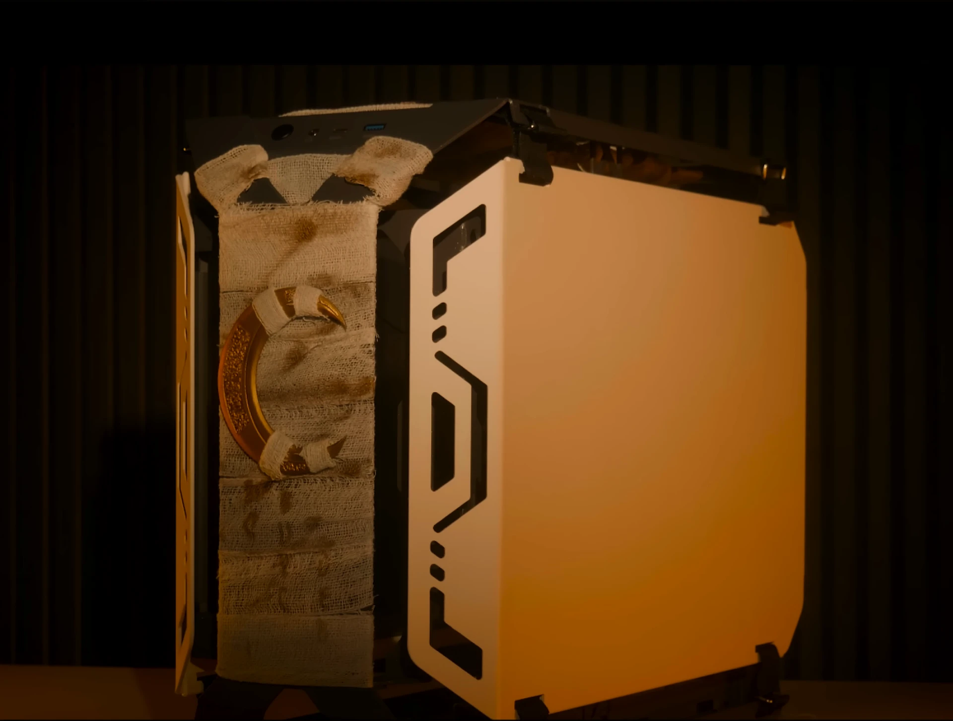 Mission Moon-Knight: An All-White Themed Gaming Rig