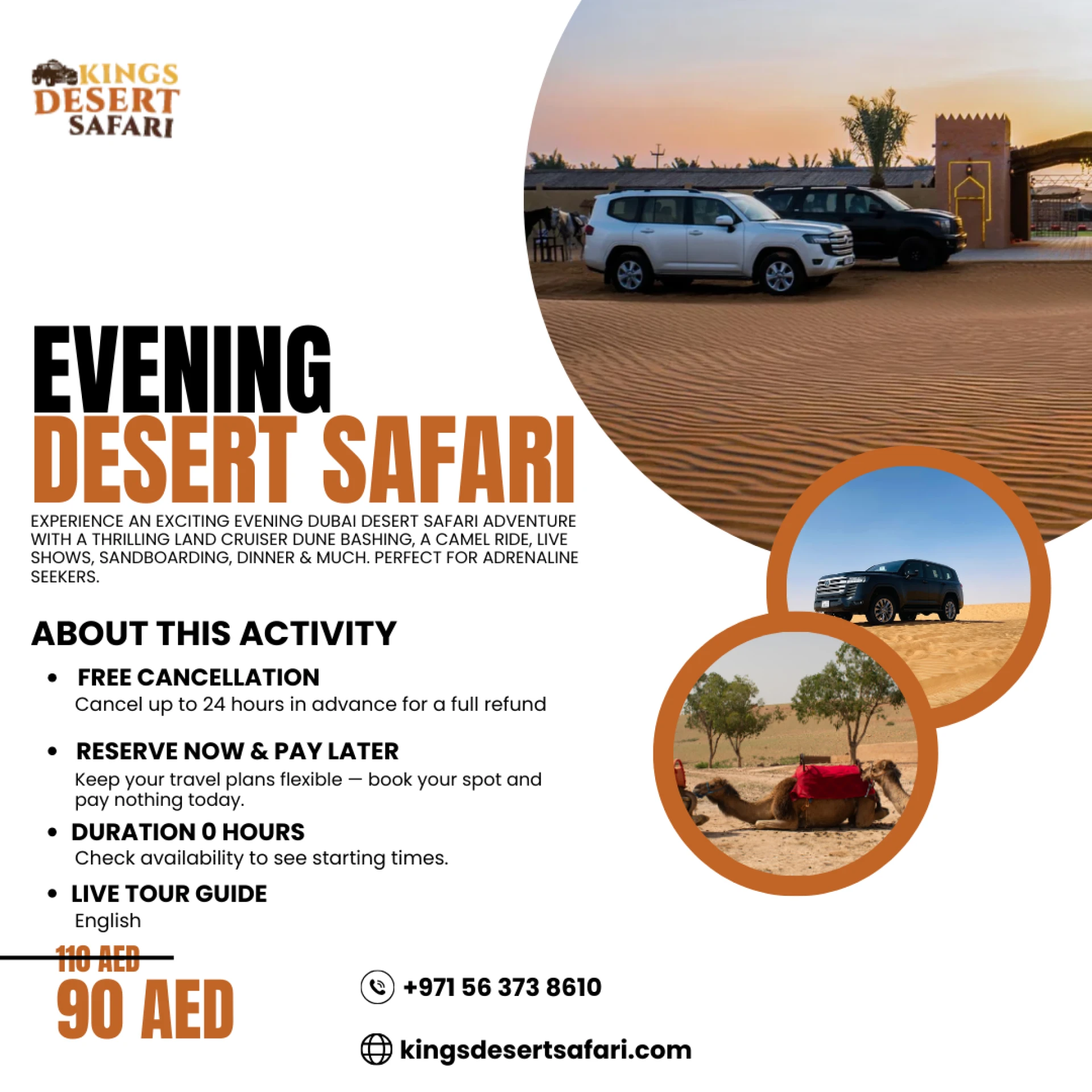 Evening Desert Safari Dubai: A Magical Arabian Adventure