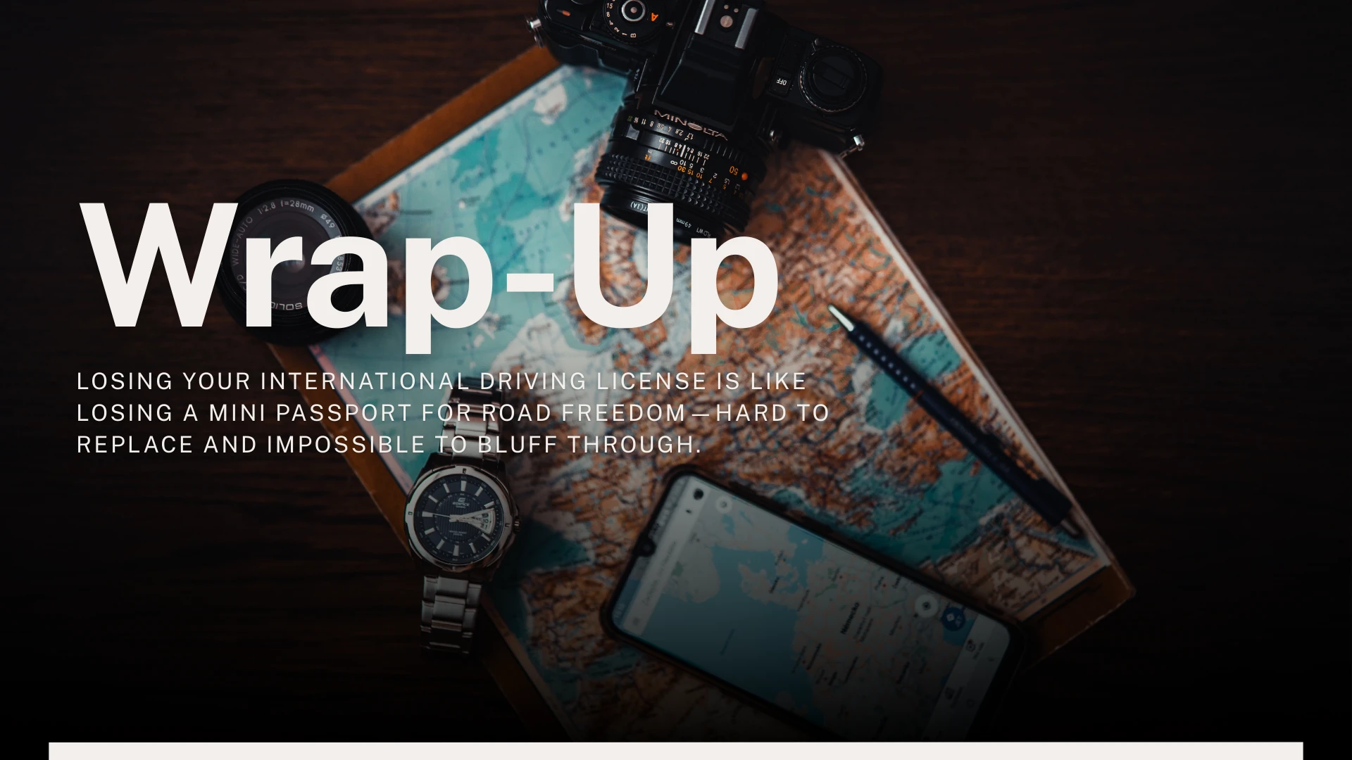 Draft: Lost Your International Driving License While Traveling Abroad?My Post Title