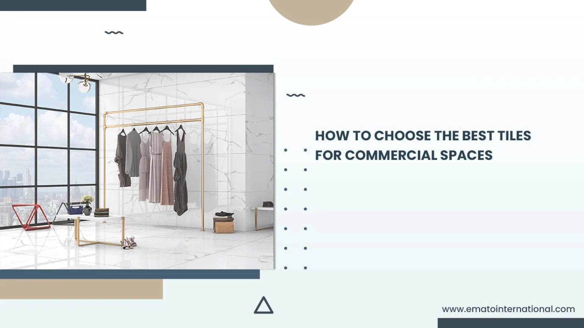 How to Choose the Best Tiles for Commercial Spaces