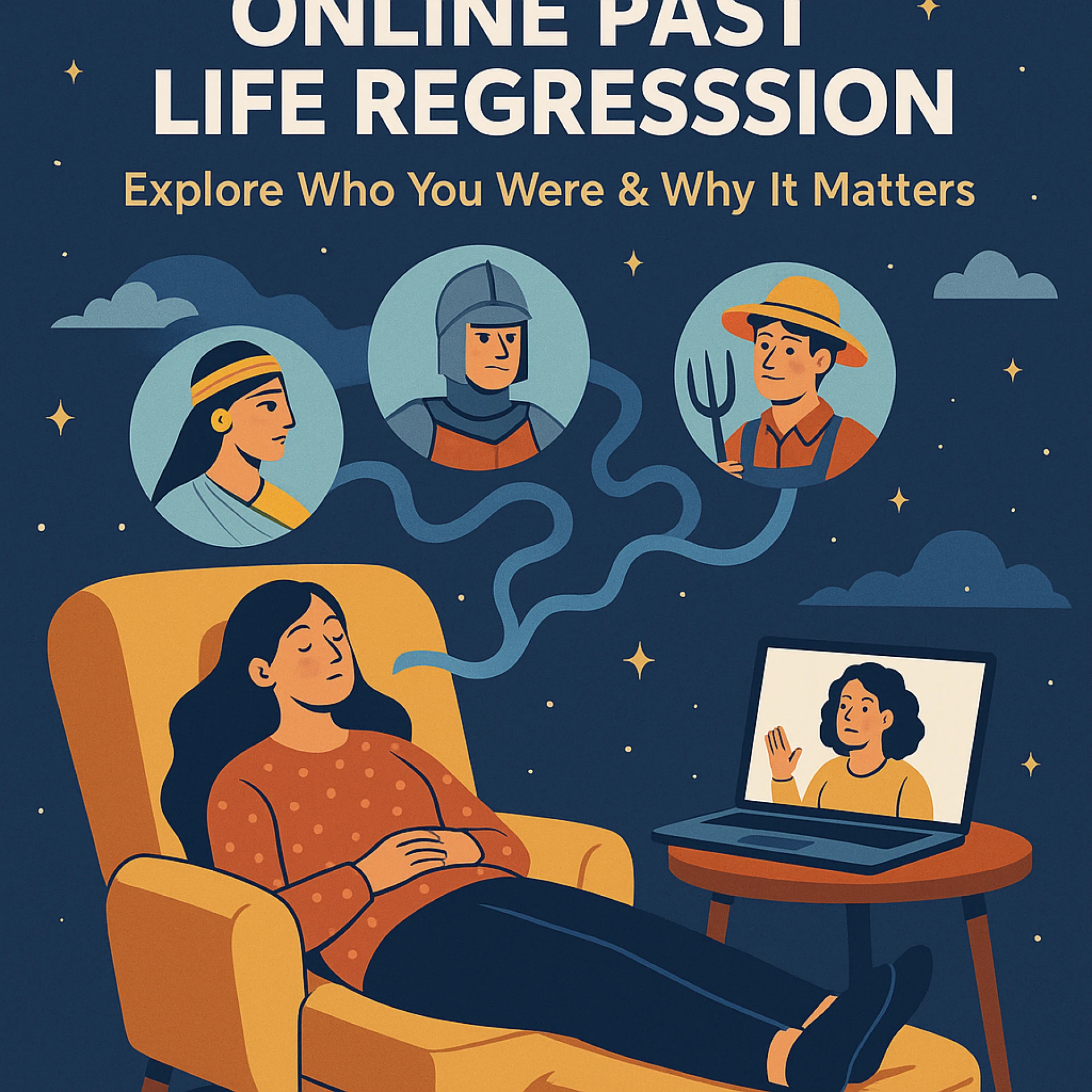 Past Life Regression Session - Discover Hidden Patterns of Your Soul