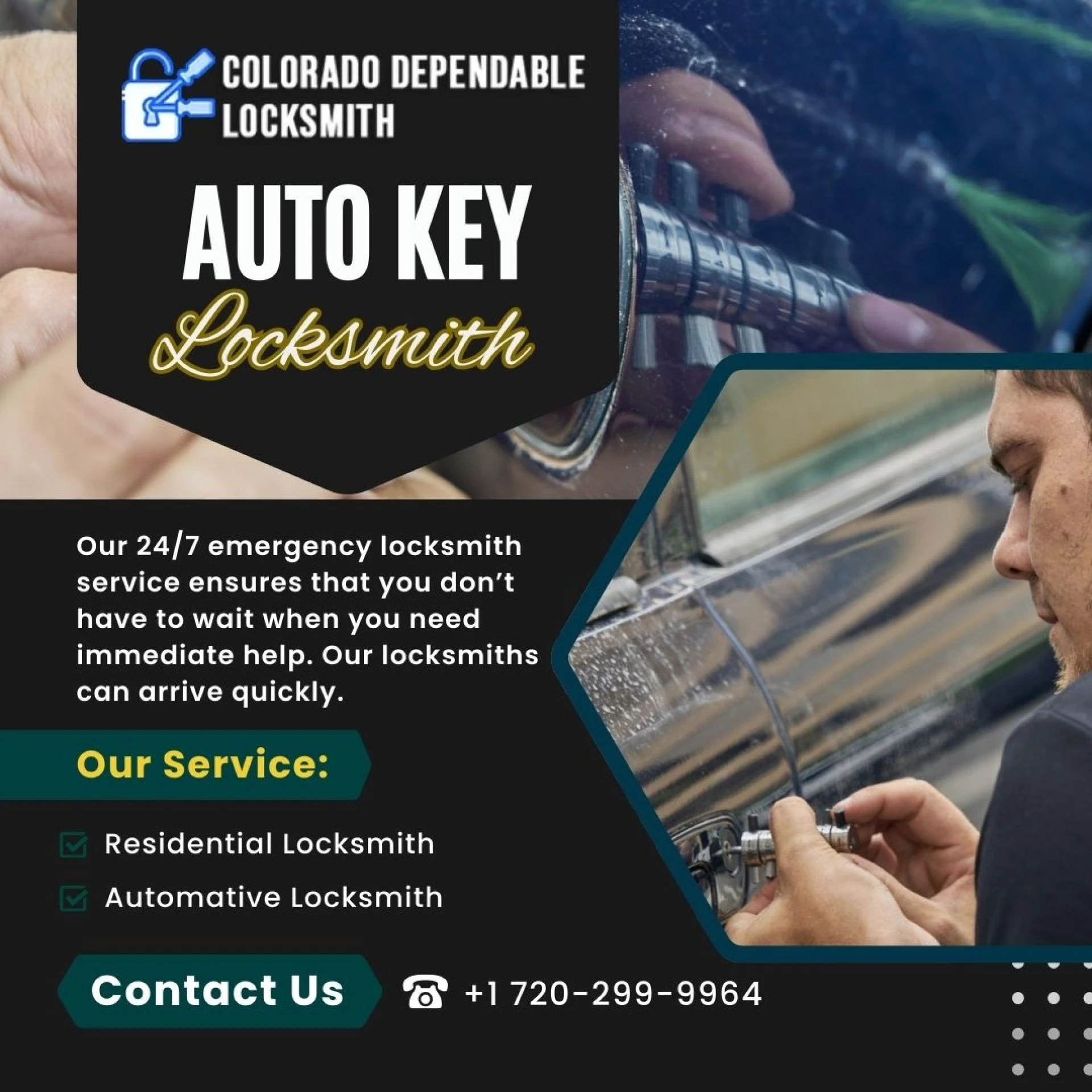 Comprehensive Locksmith Services for Auto, Home, and Business Security in Denver