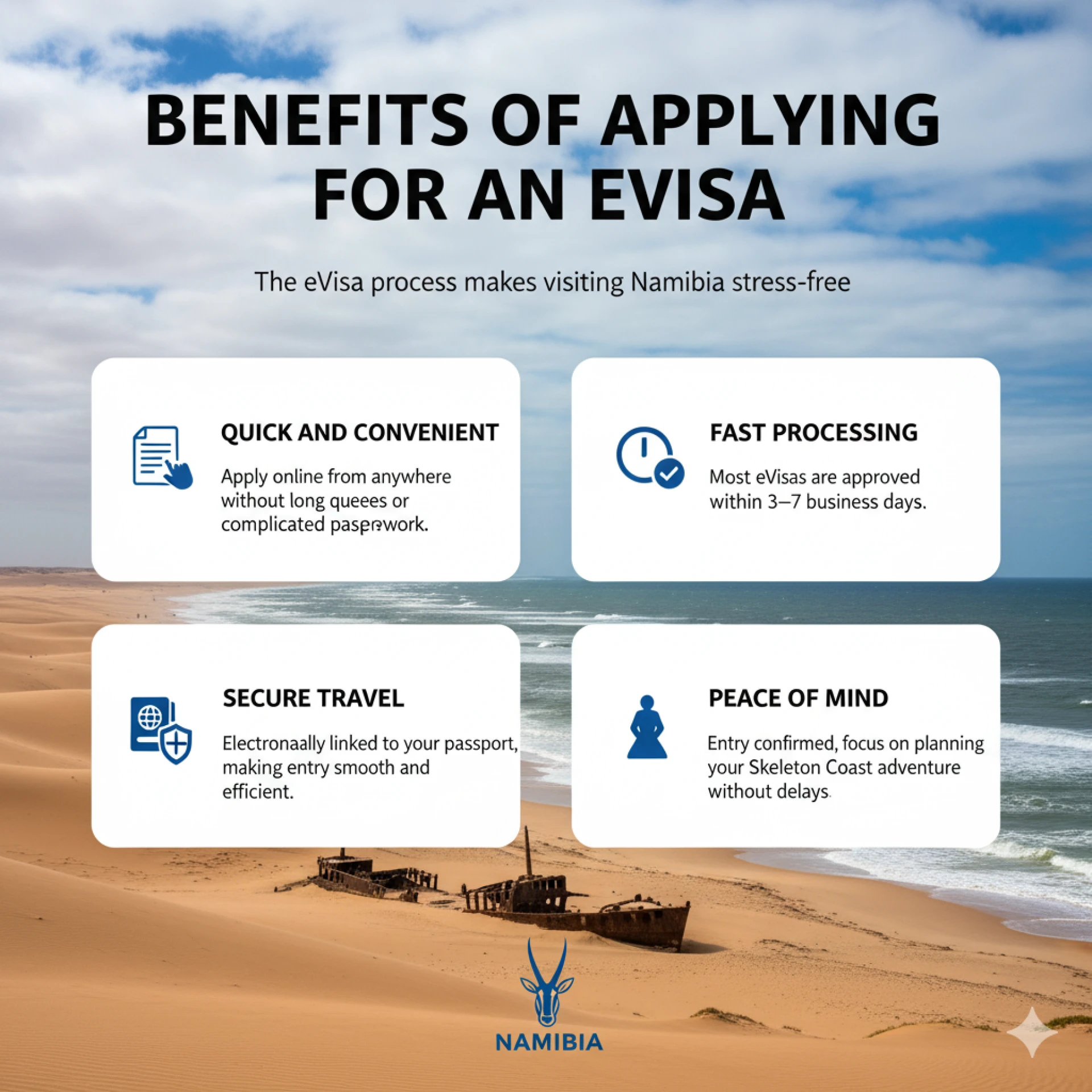 Exploring Namibia’s Skeleton Coast With an eVisa: The Ultimate Travel Guide