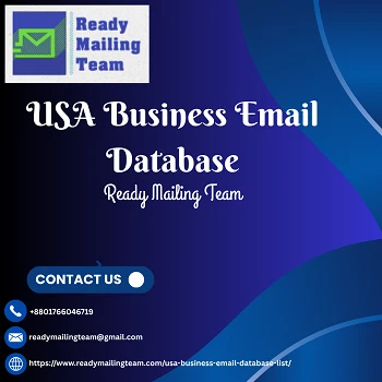 Drive Growth and Leads with the USA Business Email List from Ready Mailing Team