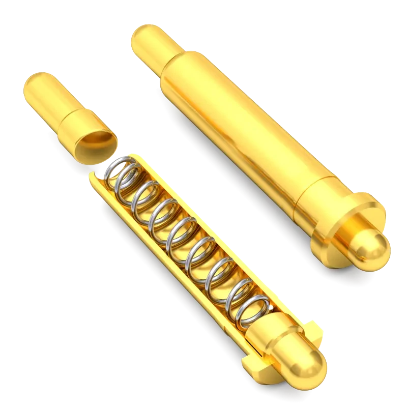 Dual Contact Dual-ended Telescopic Pogo Pin