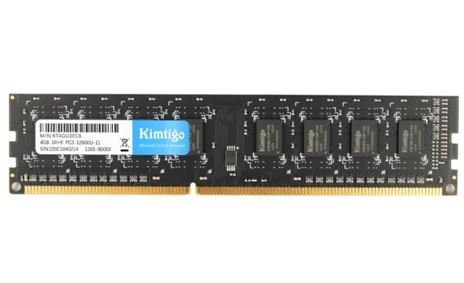 Kimtigo 4GB/8GB UDIMM DDR3 1600MHz
