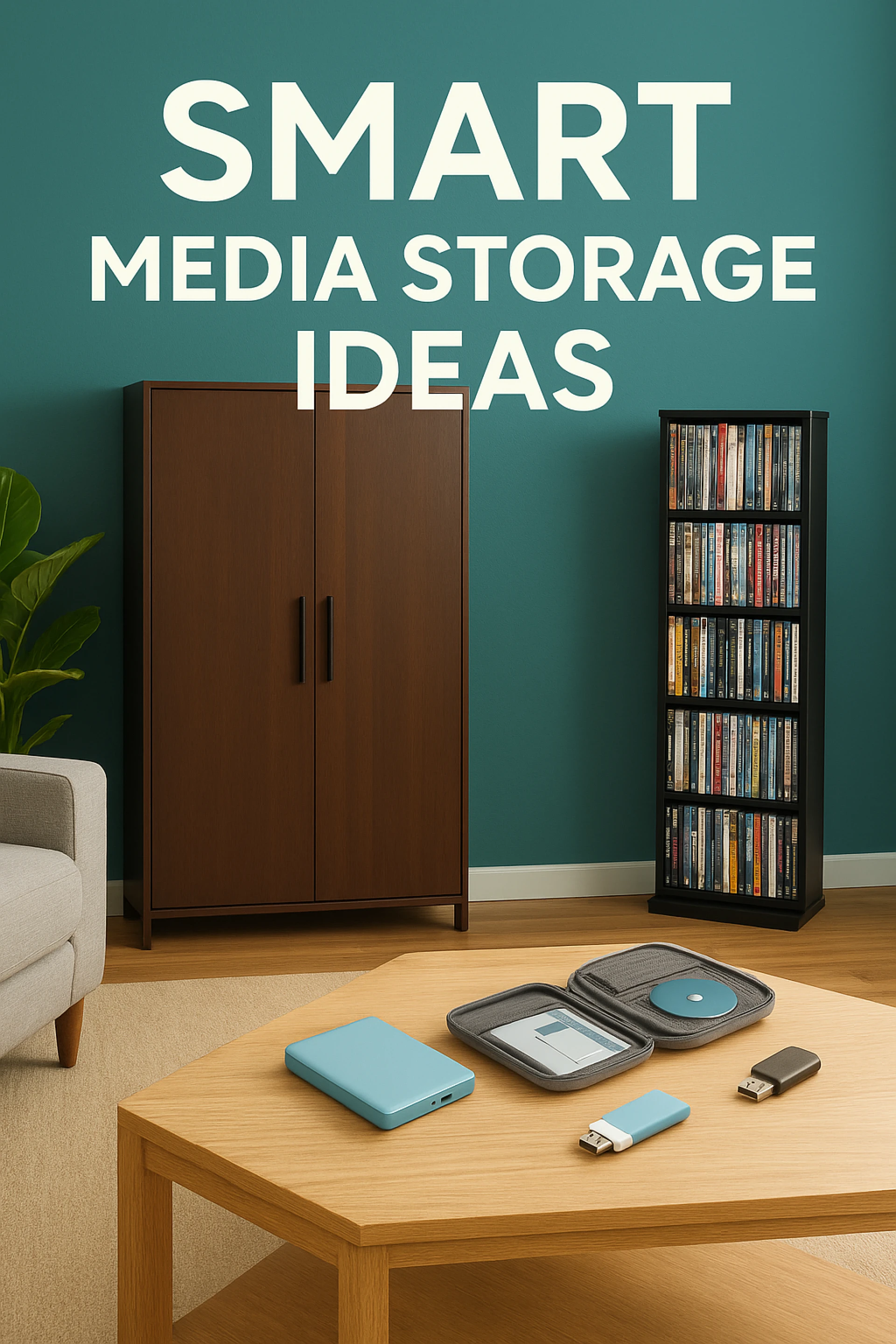 Smart Media Storage Ideas: Cabinets, Towers & Portable Options