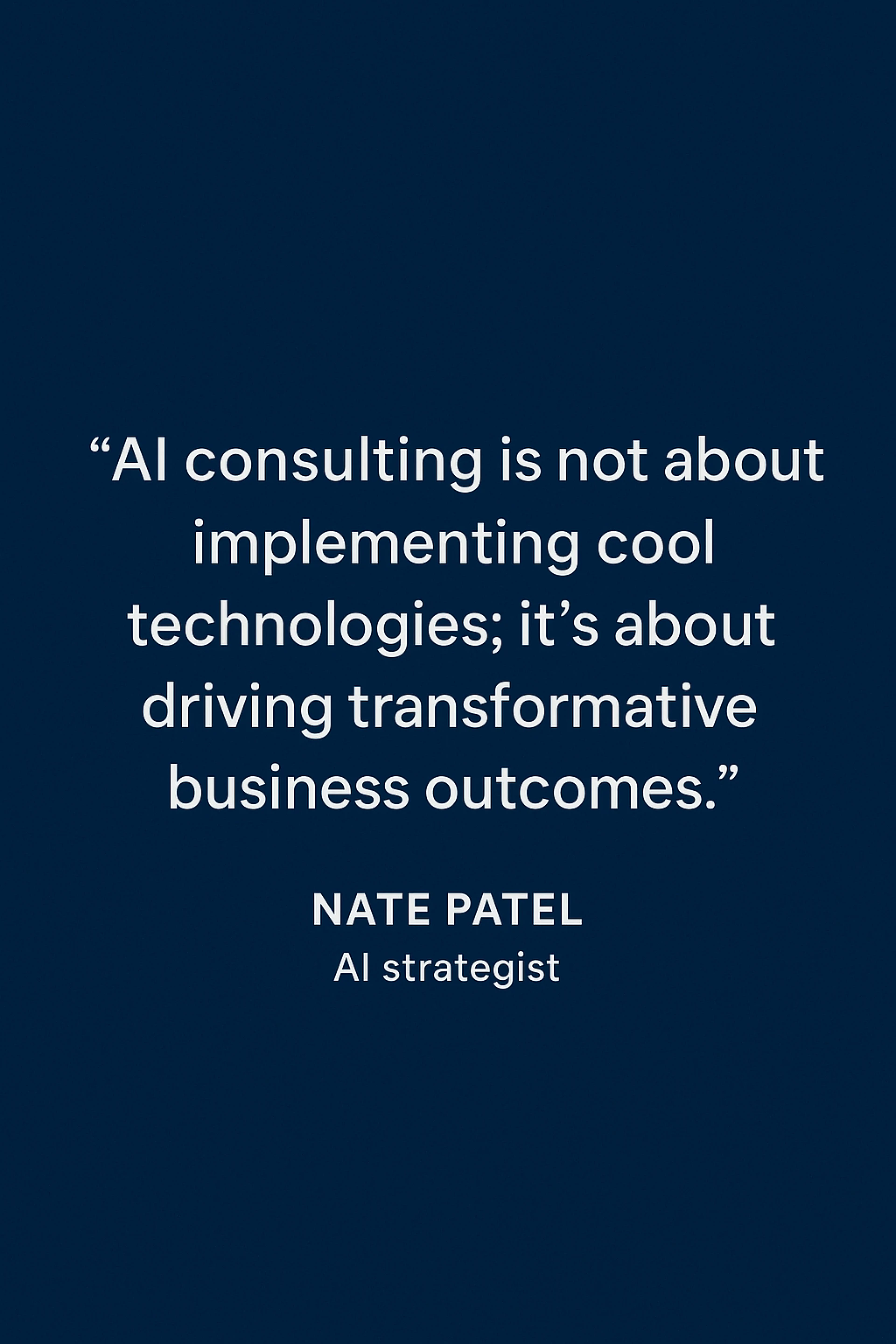 Unlocking Business Potential with AI – Insights from Nate Patel