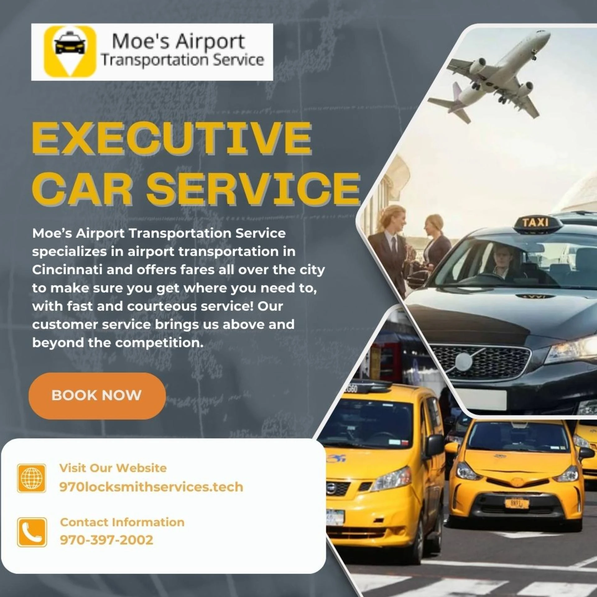 Executive Car Service in Cincinnati for Professional, Safe, and Luxury Travel