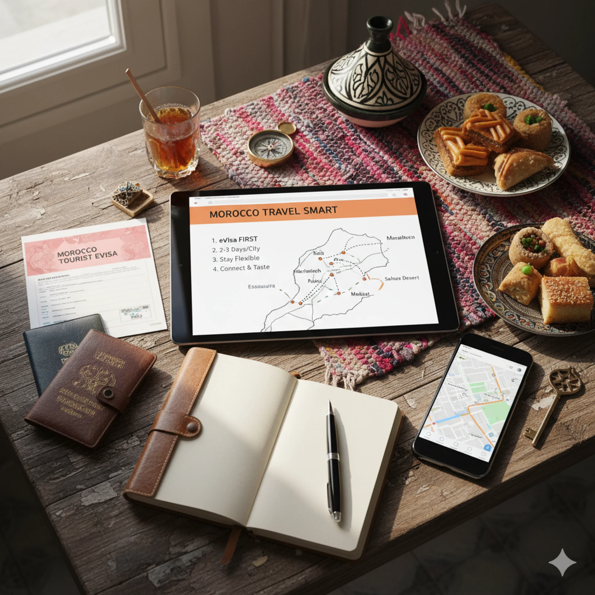 A Journey Through Morocco’s Imperial Cities with Your eVisa.