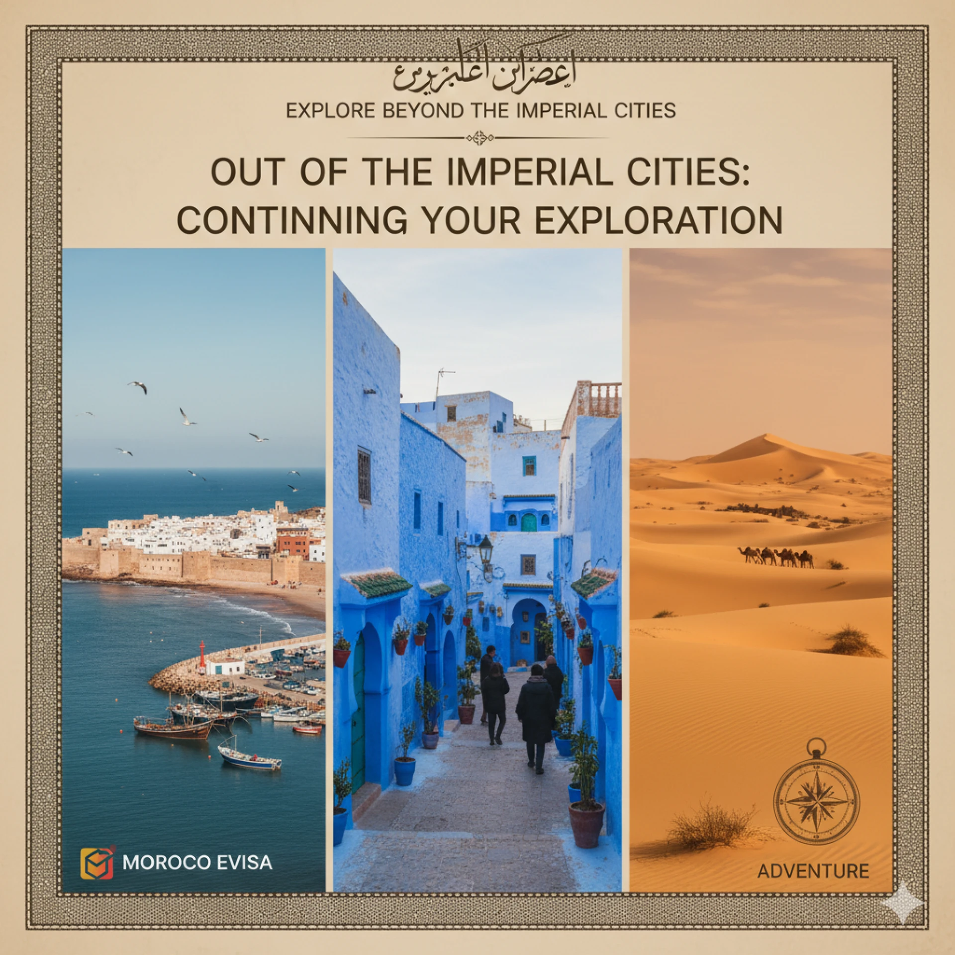 A Journey Through Morocco’s Imperial Cities with Your eVisa.