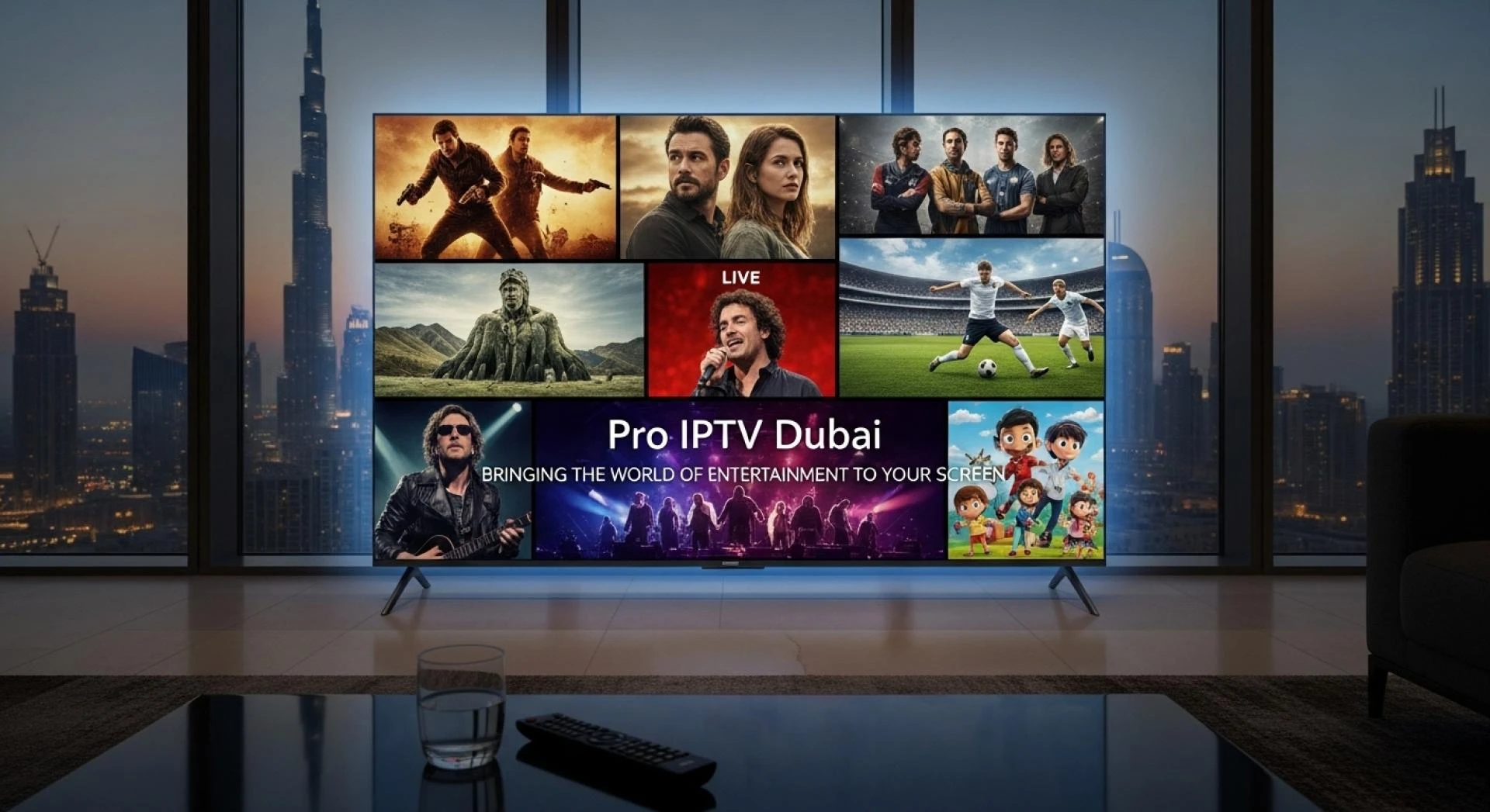 Pro IPTV Dubai: Bringing the World of Entertainment to Your Screen