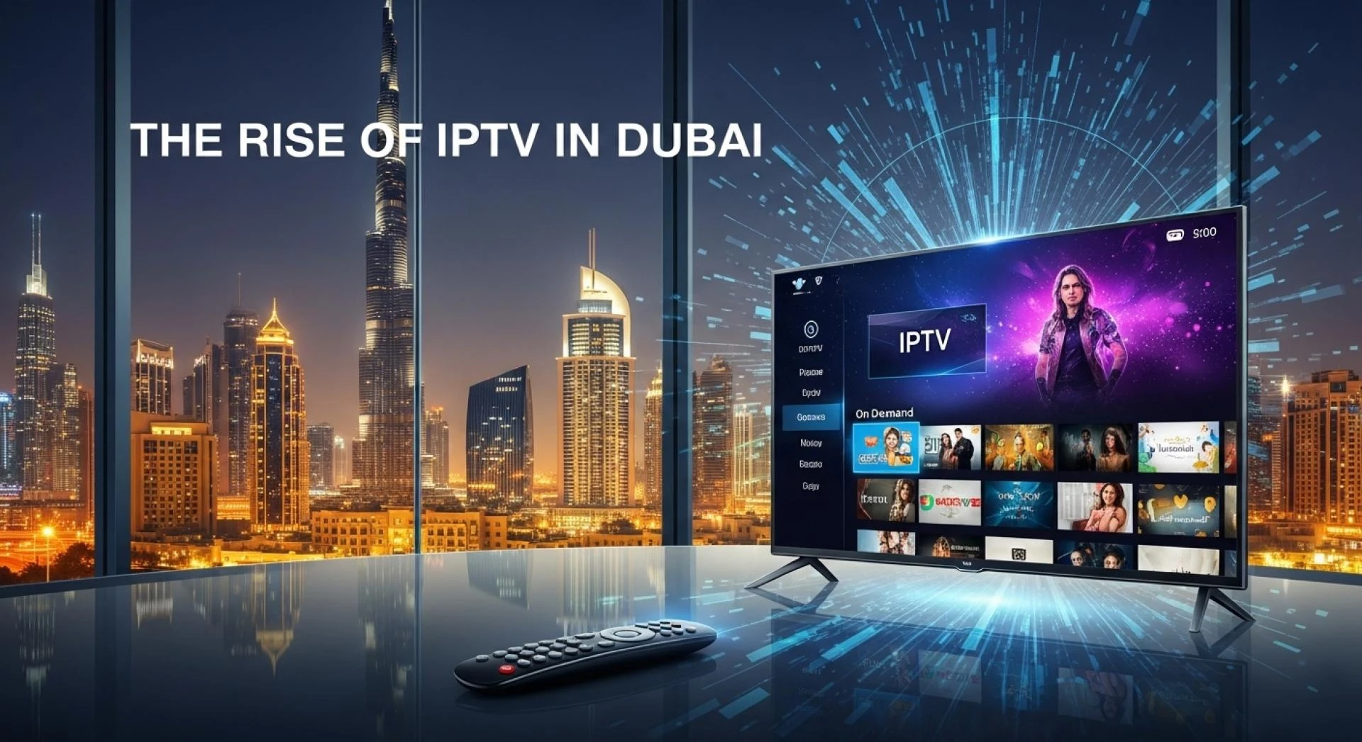 Pro IPTV Dubai: Bringing the World of Entertainment to Your Screen