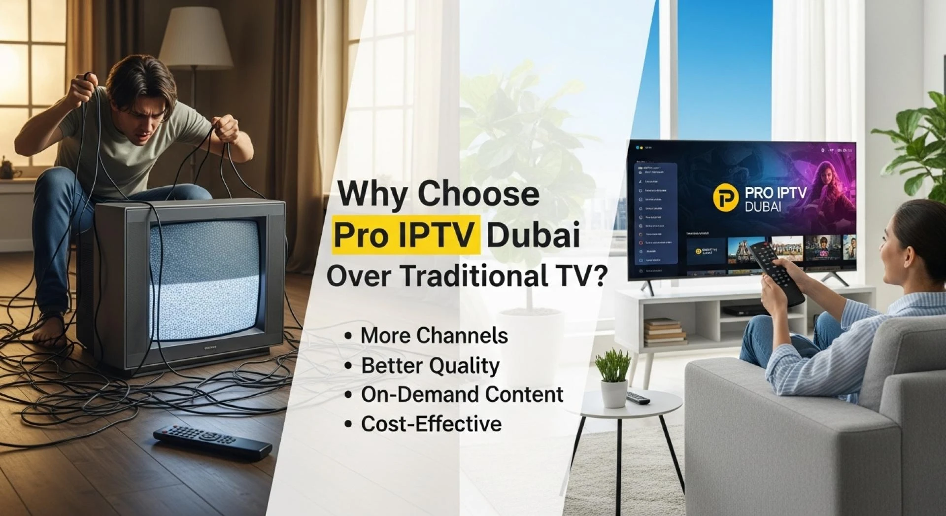 Pro IPTV Dubai: Bringing the World of Entertainment to Your Screen