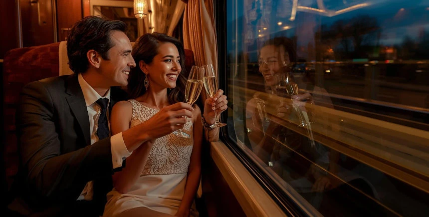 Best Luxury Train Journeys for Honeymooners and Lovers