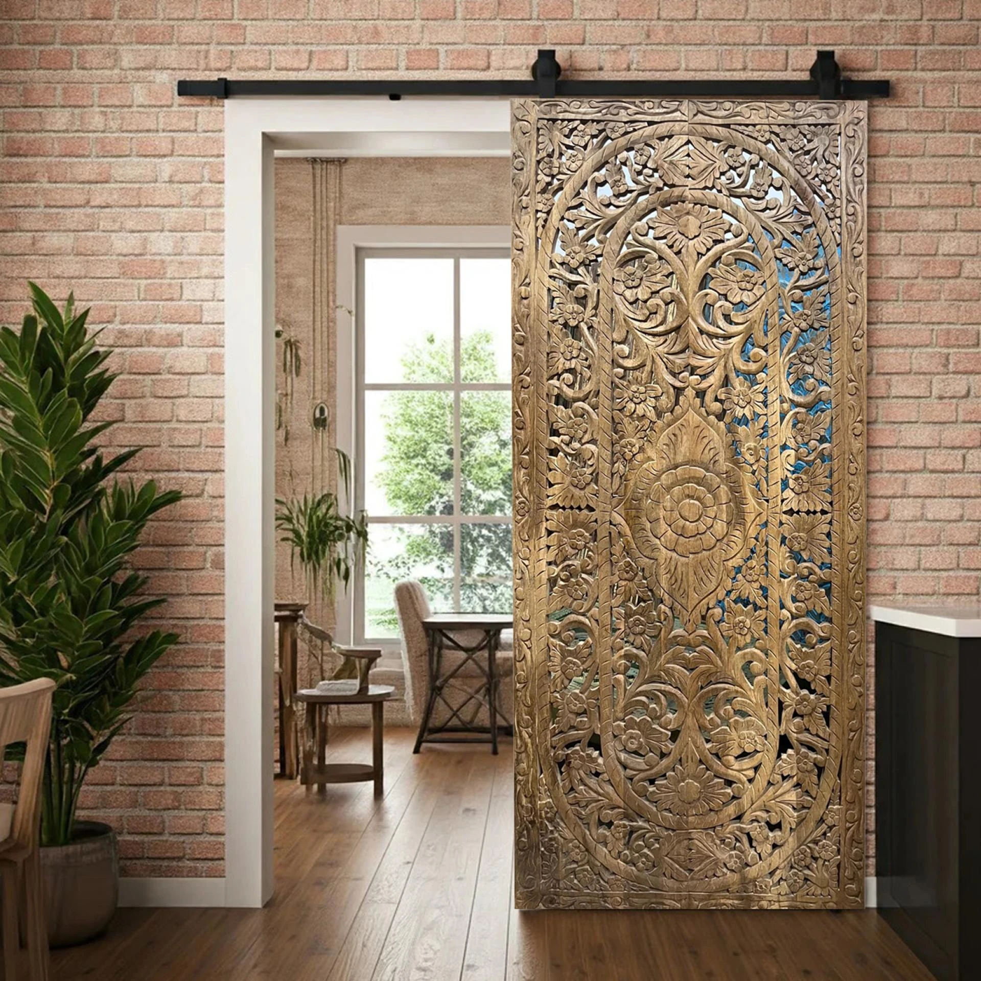 Vintage Maximalist Luxury: How Carved Furniture Shapes Celebrity Style