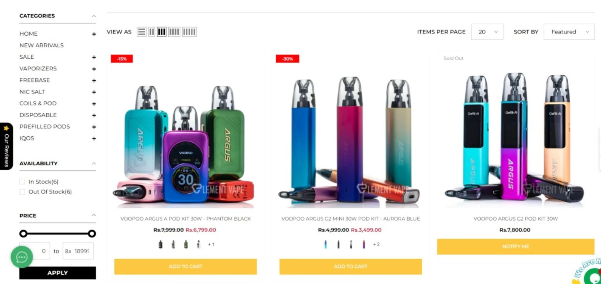 Best Argus Pod Shop in Karachi – Tranzax Vapors Vaping Hub