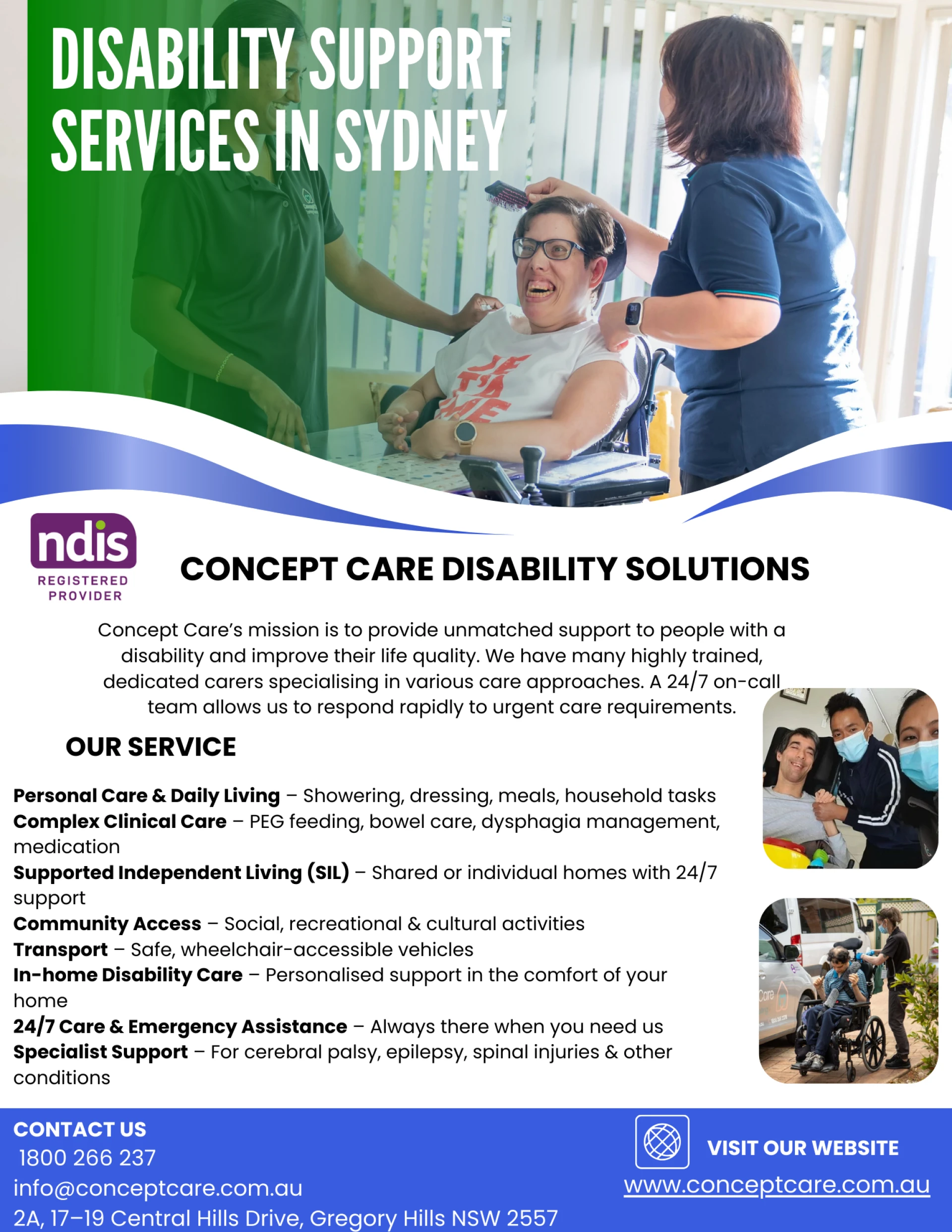 Why Concept Care Disability Solutions is the Best Disability Support Provider in Sydney