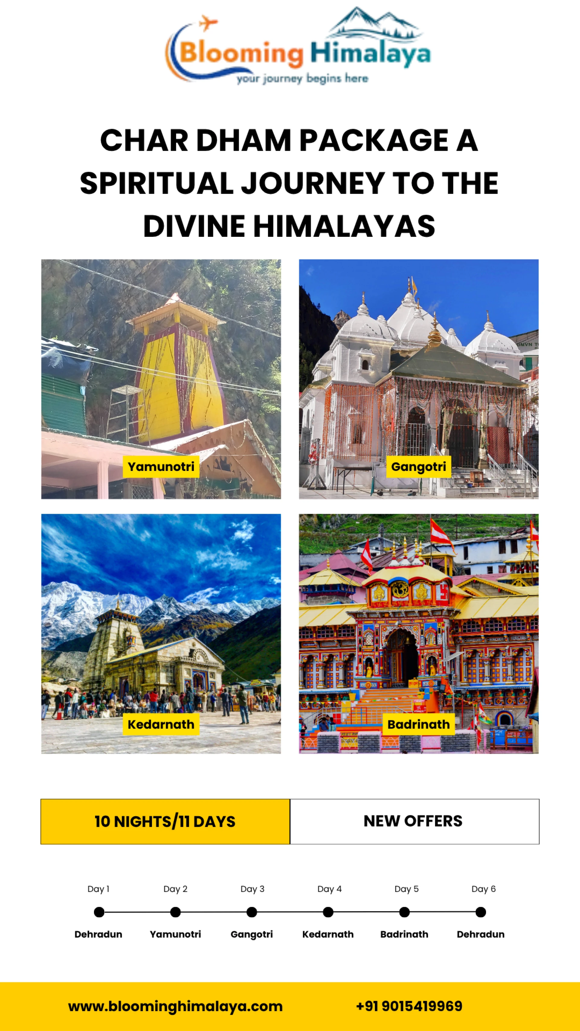 Char Dham Package A Spiritual Journey to the Divine Himalayas