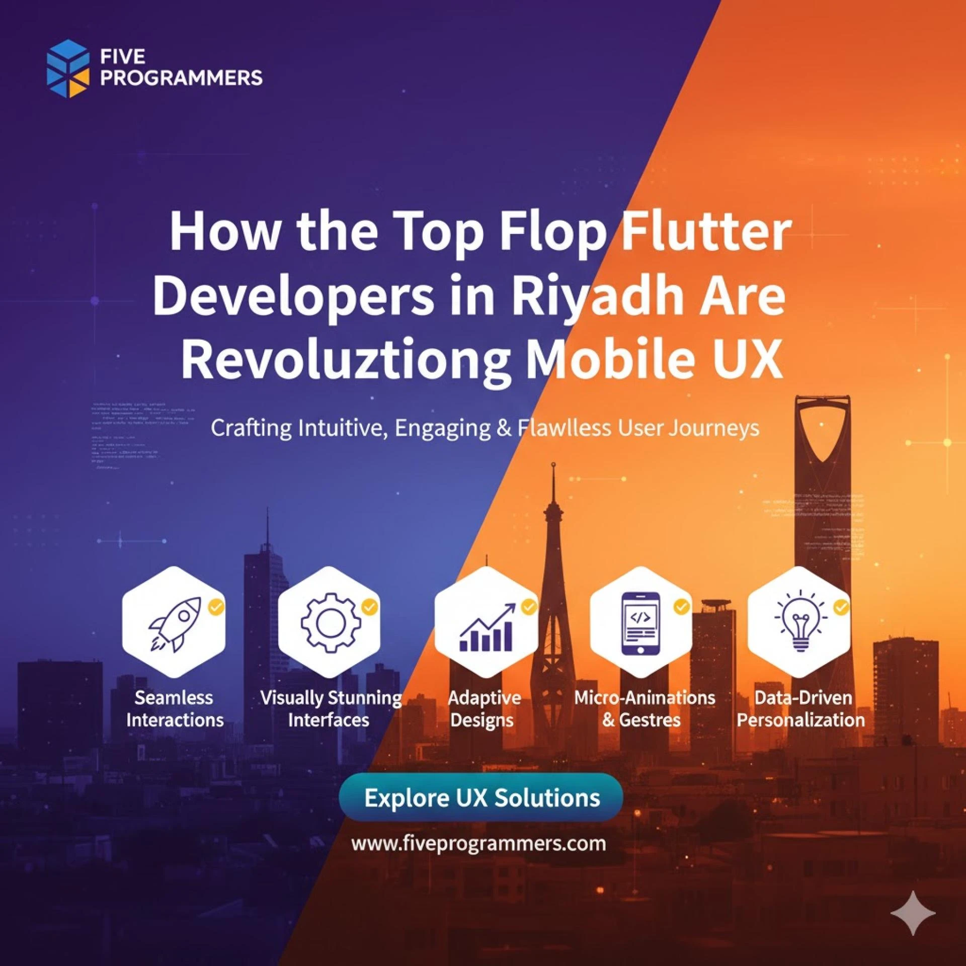 How the Top Flutter Developers in Riyadh Are Revolutionizing Mobile UX