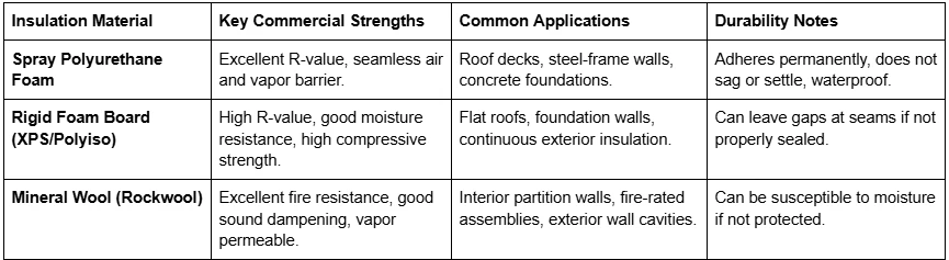 Commercial Insulation That Protects Your Building Year After Year