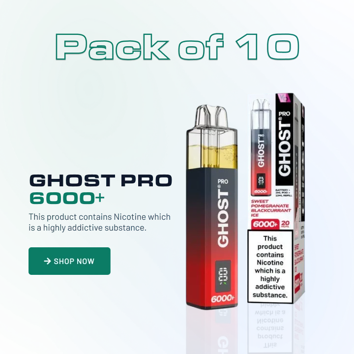 GhostPro Wholesale Puff Vapes – Powering Vape Retailers Worldwide