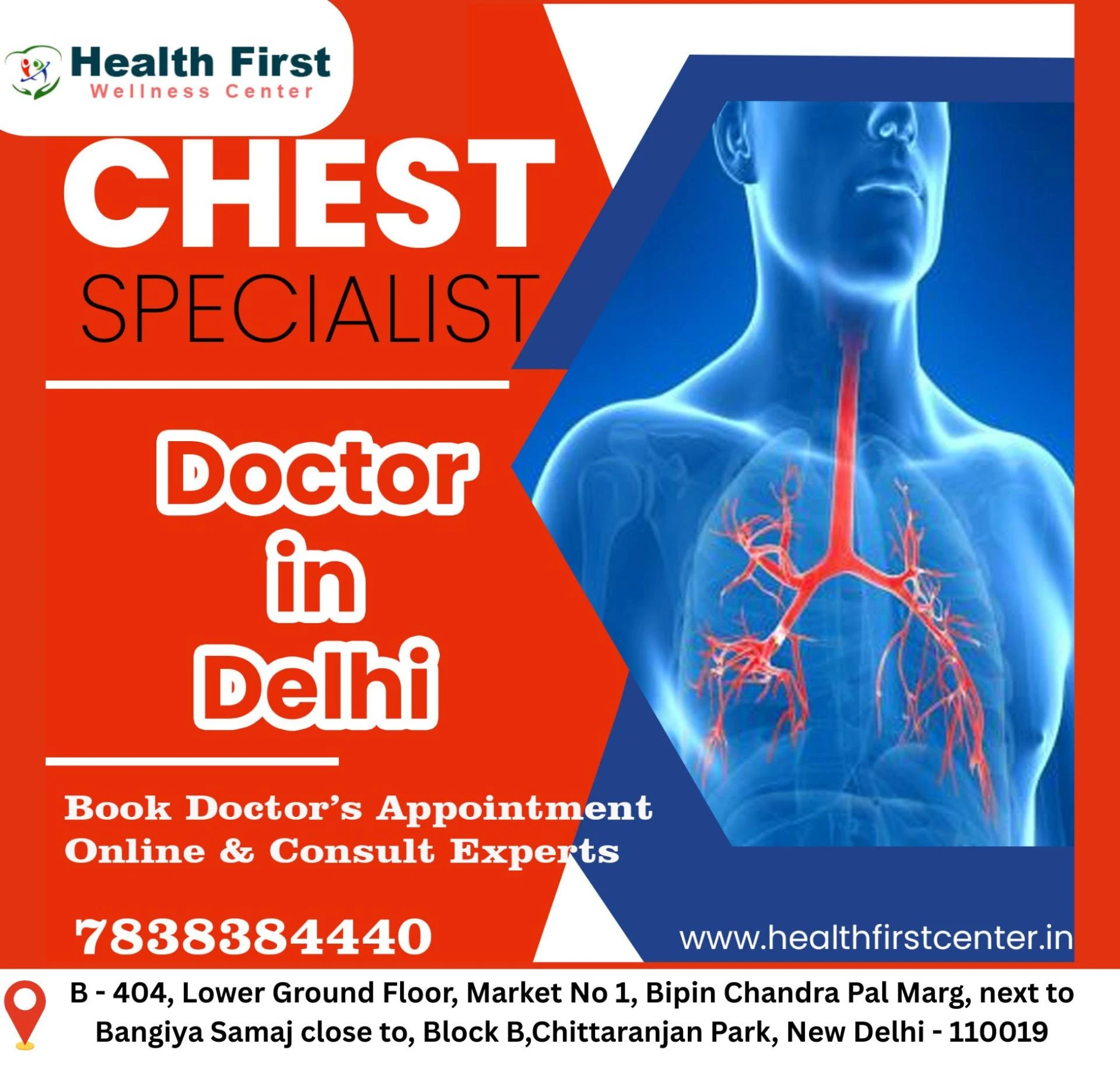 Find the Best Chest Specialist in Delhi for Expert Respiratory Care