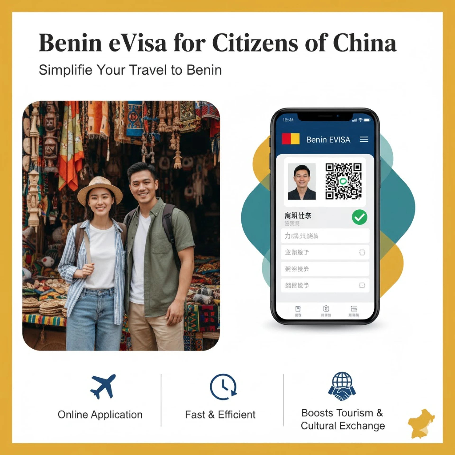 Benin eVisa for Citizens of China