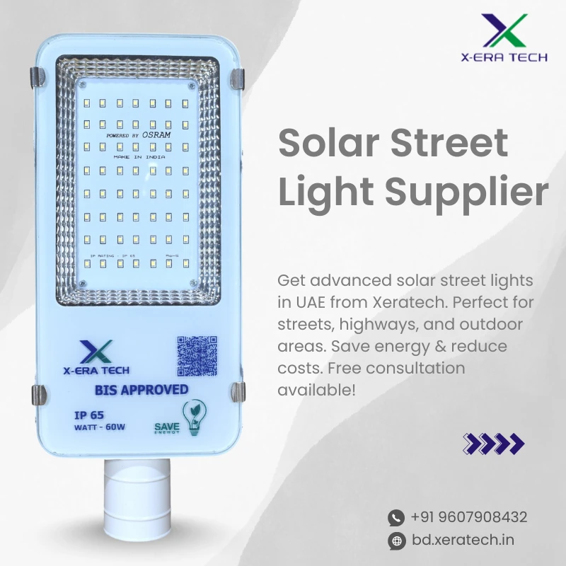 Durable Solar Street Lights for Streets and Roads