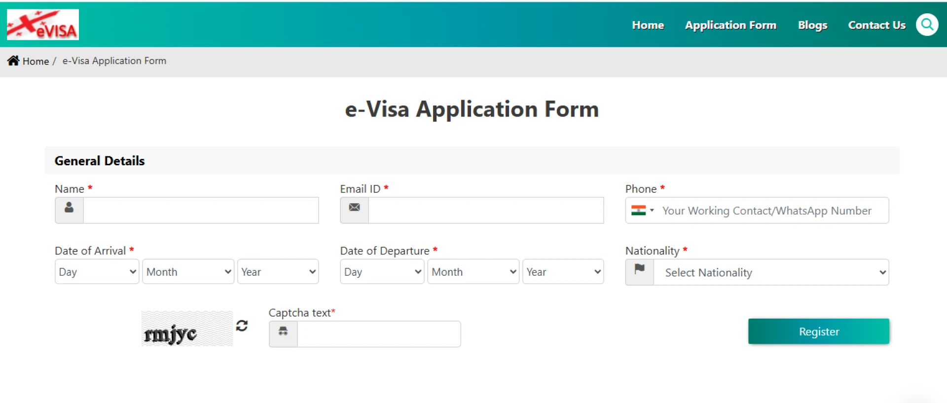 Apply e-Visa from Palau
