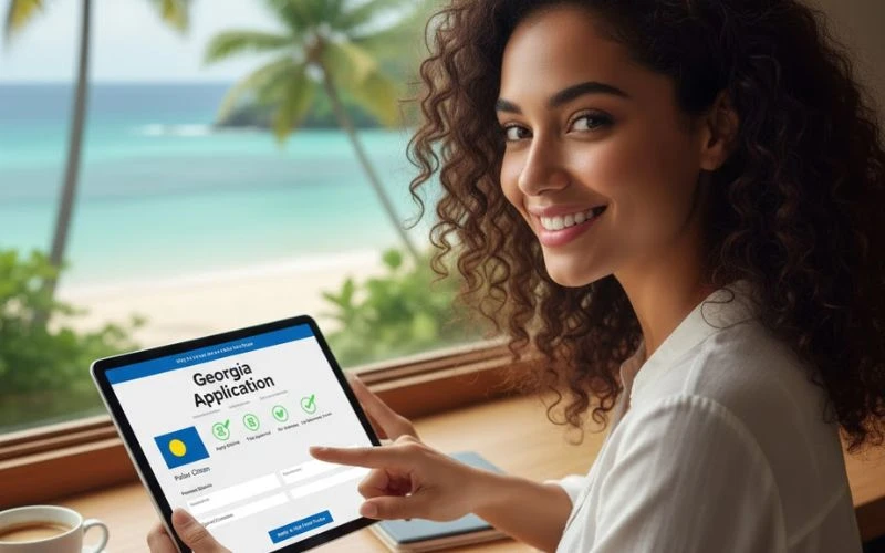 Apply e-Visa from Palau