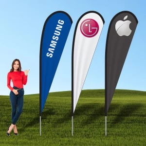 Brighten Up Your Brand with Lightbox, Teardrop Banners, and Custom Table Cloths