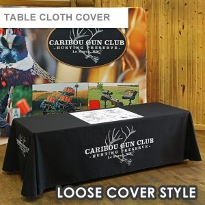 Brighten Up Your Brand with Lightbox, Teardrop Banners, and Custom Table Cloths