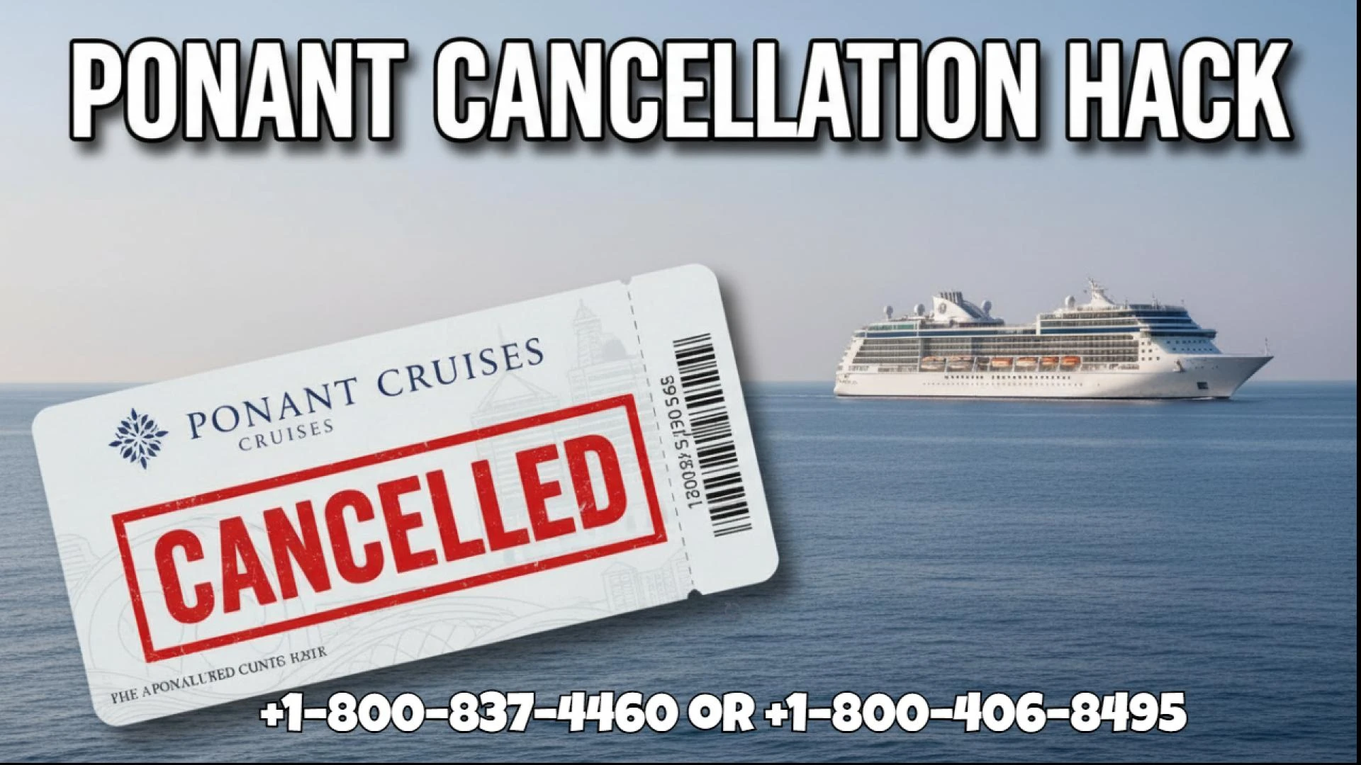 How I Cancel My Ponant Cruises