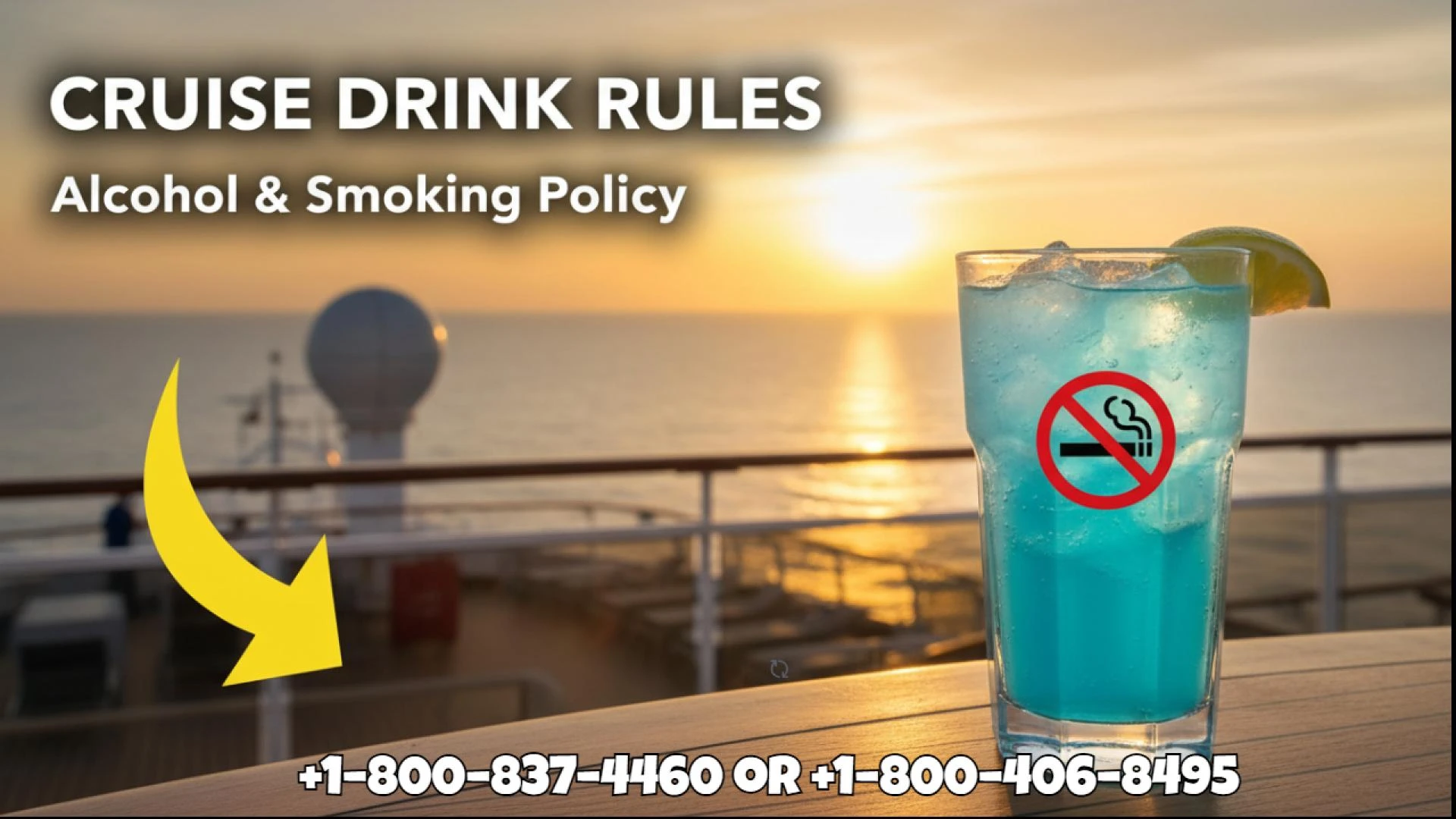 What is the Alcohol & Smoking Policy for Ponant Cruises