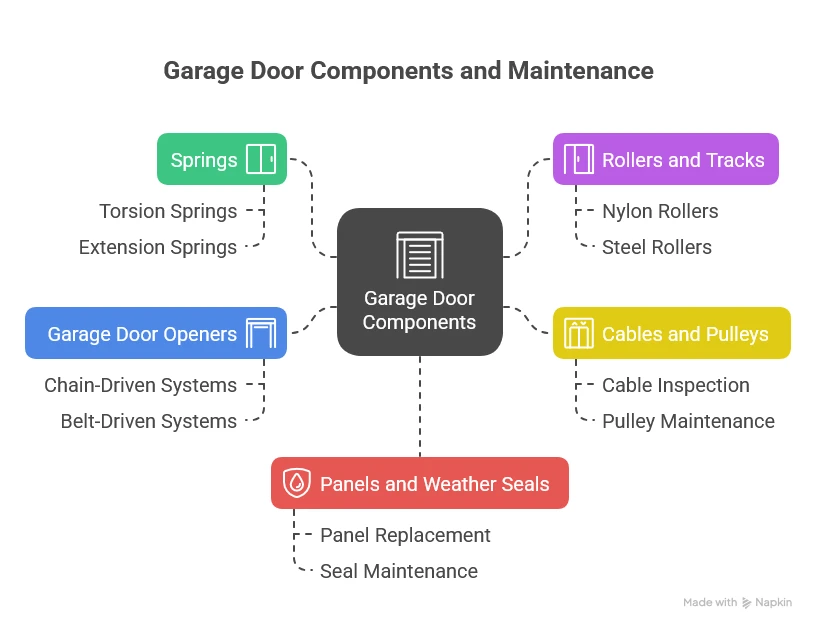 Garage Door Maintenance Checklist: Extend the Life of Every Component