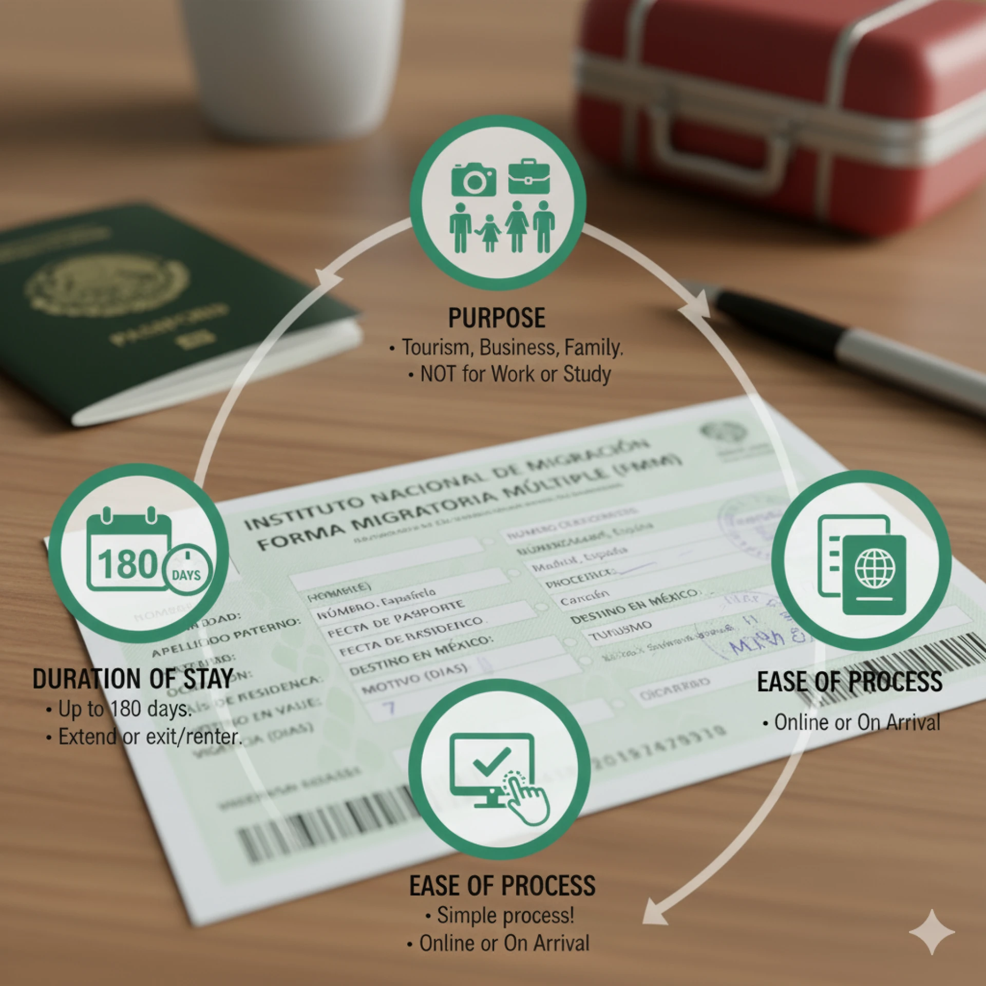 Mexico Tourist Card Guide for Spanish Travelers