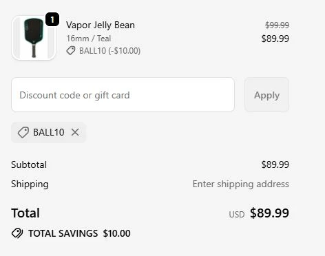 🏓 11SIX24’s Best Pickleball Gear Discount | BALL10