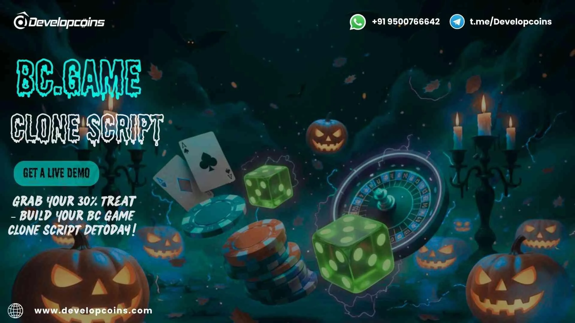 Go Live in Weeks: Launch a Custom Crypto Casino with Developcoins BC. Game Clone Script