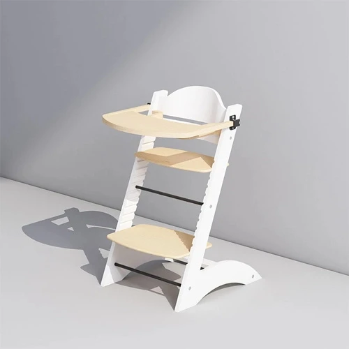 Baby Nursery Chair with Feeding Tray and Adjustable Height
