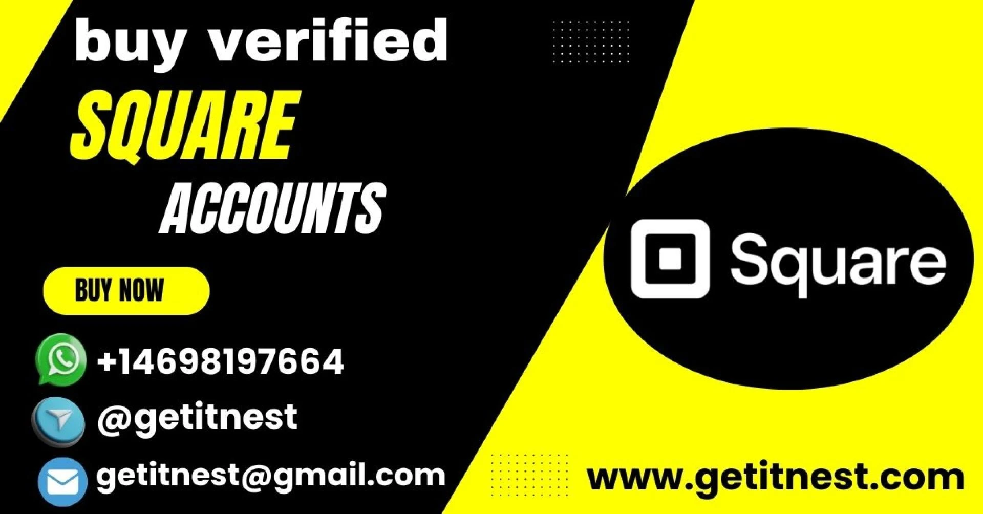 Best Place to Buy Verified Square Accounts in 2025