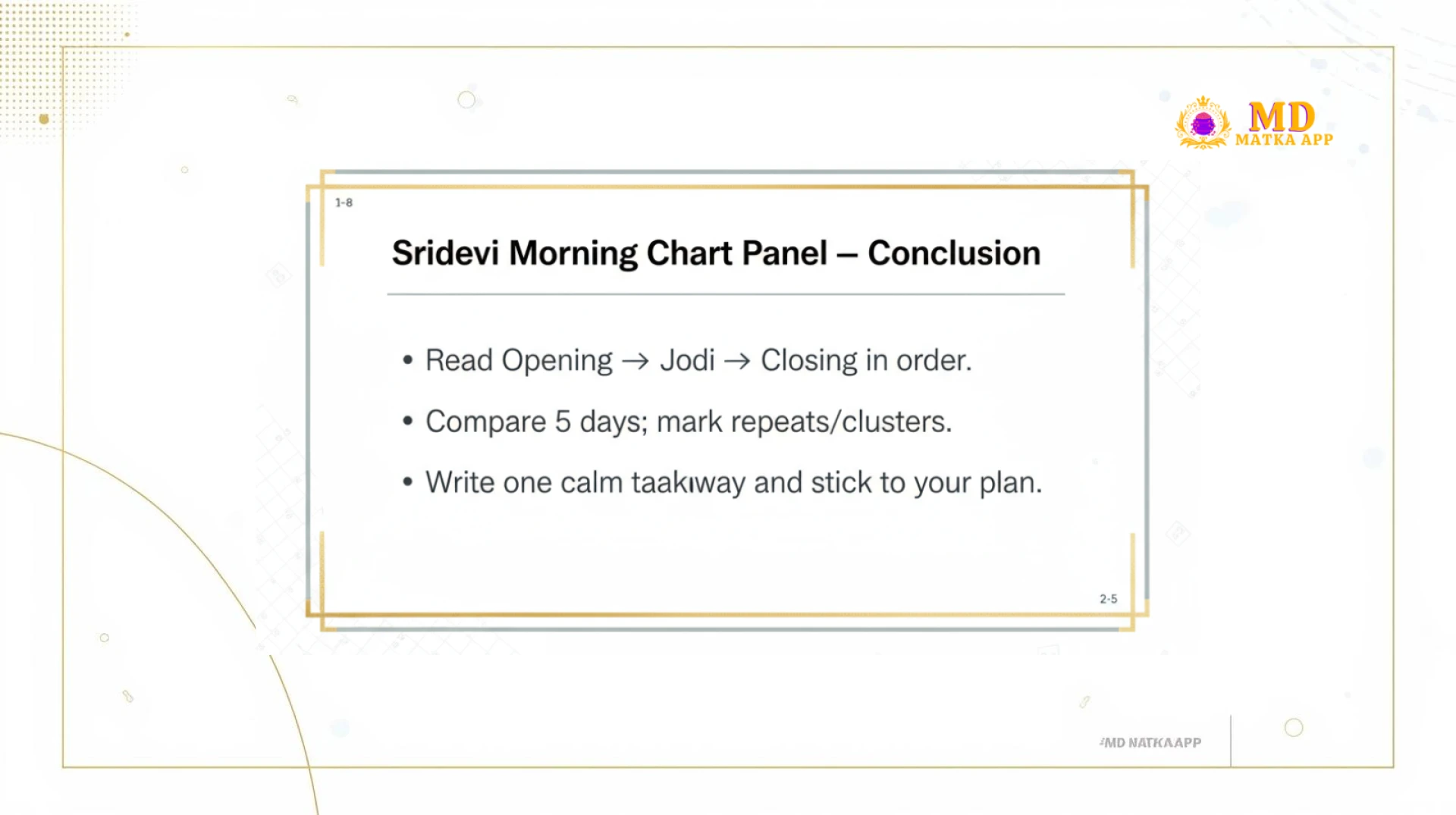 Sridevi Morning Chart Panel: Live Result & Insider Tips