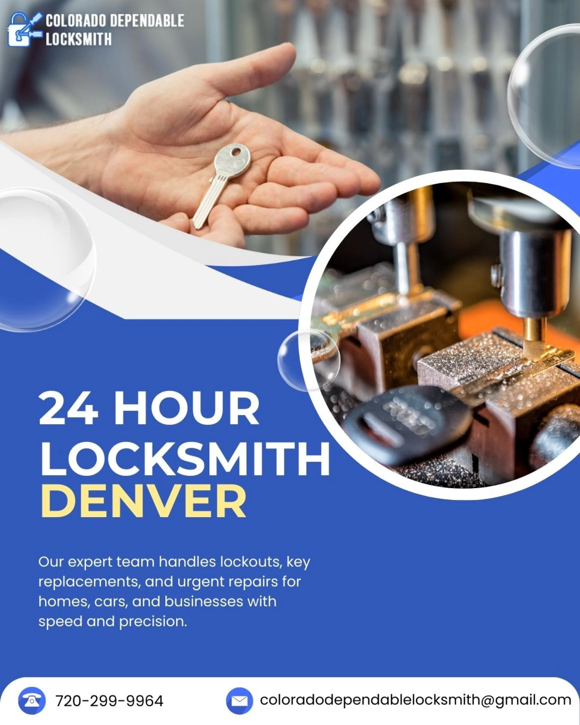 Stay Protected Anytime with Trusted 24 Hour Locksmith Services in Denver