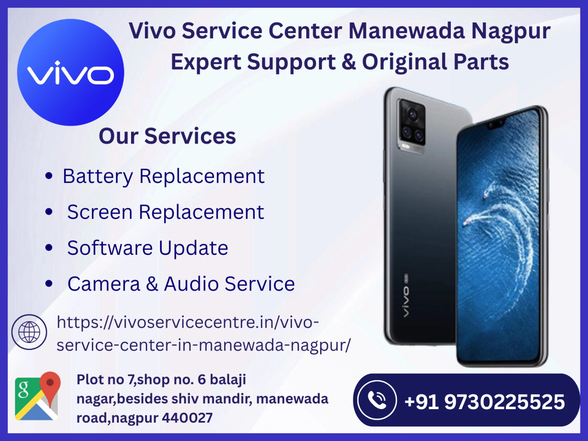 Authorized Vivo Service Center in Manewada, Nagpur – Genuine Care & Expert Support