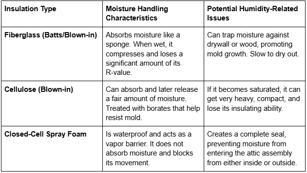 Surprising Ways Attic Insulation Affects Home Humidity Levels