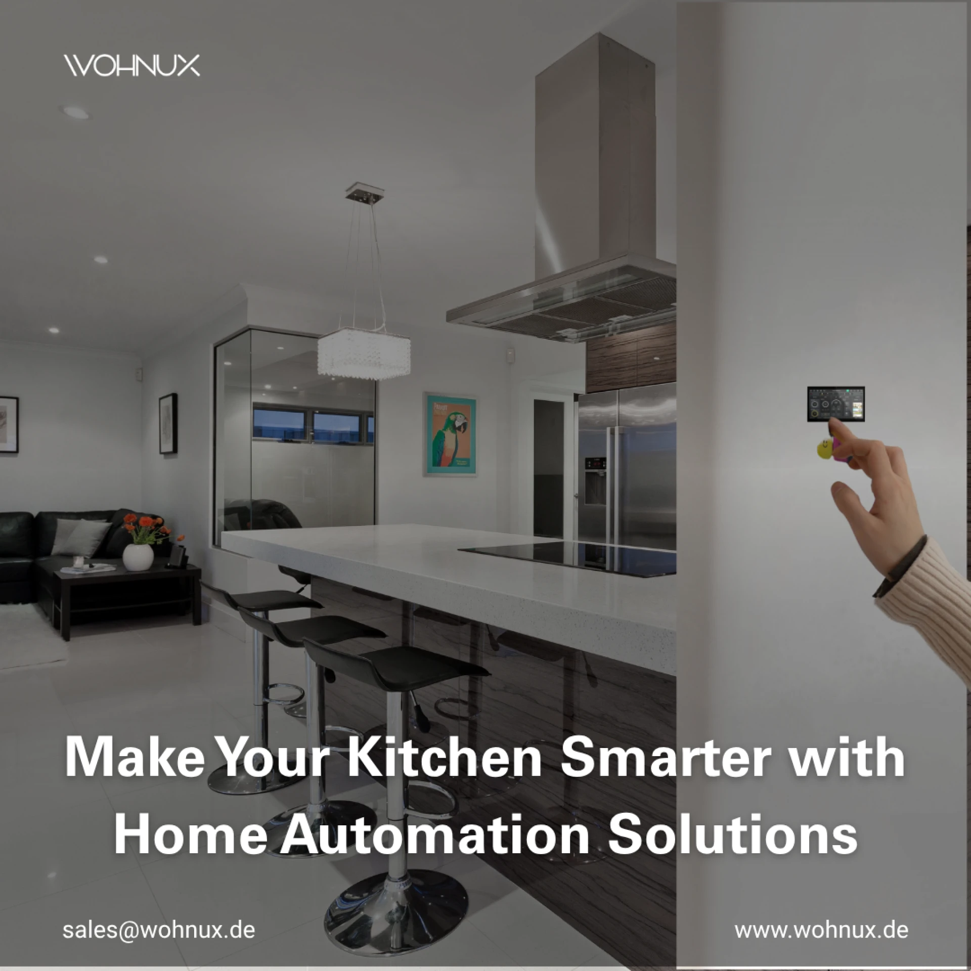 Make Your Kitchen Smarter with Home Automation Solutions - Wohnux