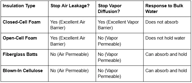 The Science Behind Humidity Control with Residential Spray Foam Insulation