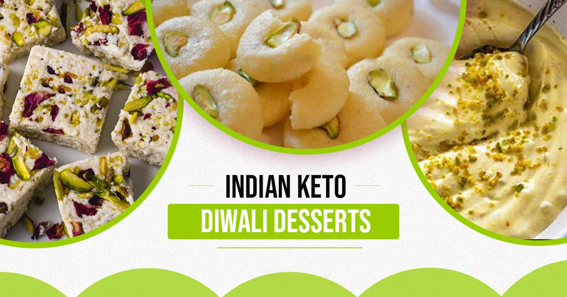 10+ Indian Keto Diwali Desserts + Sweets